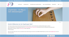 Desktop Screenshot of ergotherapie-nord.net